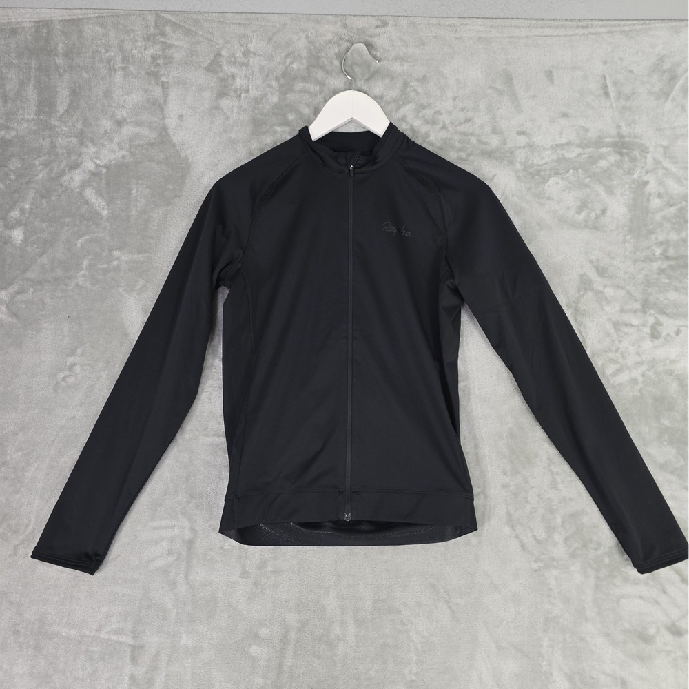 Rapha Womens Core Winter Long Sleeve Cycling Jersey Top Jacket Medium Black
